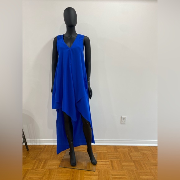 Adelyn Rae Dress - Size XS - US 2/4 - Cobalt Blue - Picture 3 of 6